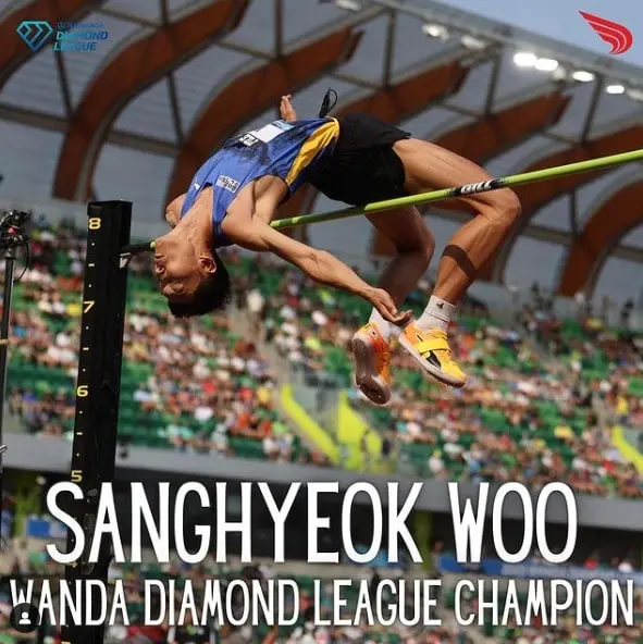 우상혁, 한국 육상 최초로 다이아몬드리그 파이널 우승…2ｍ35 | mbong.kr 엠봉