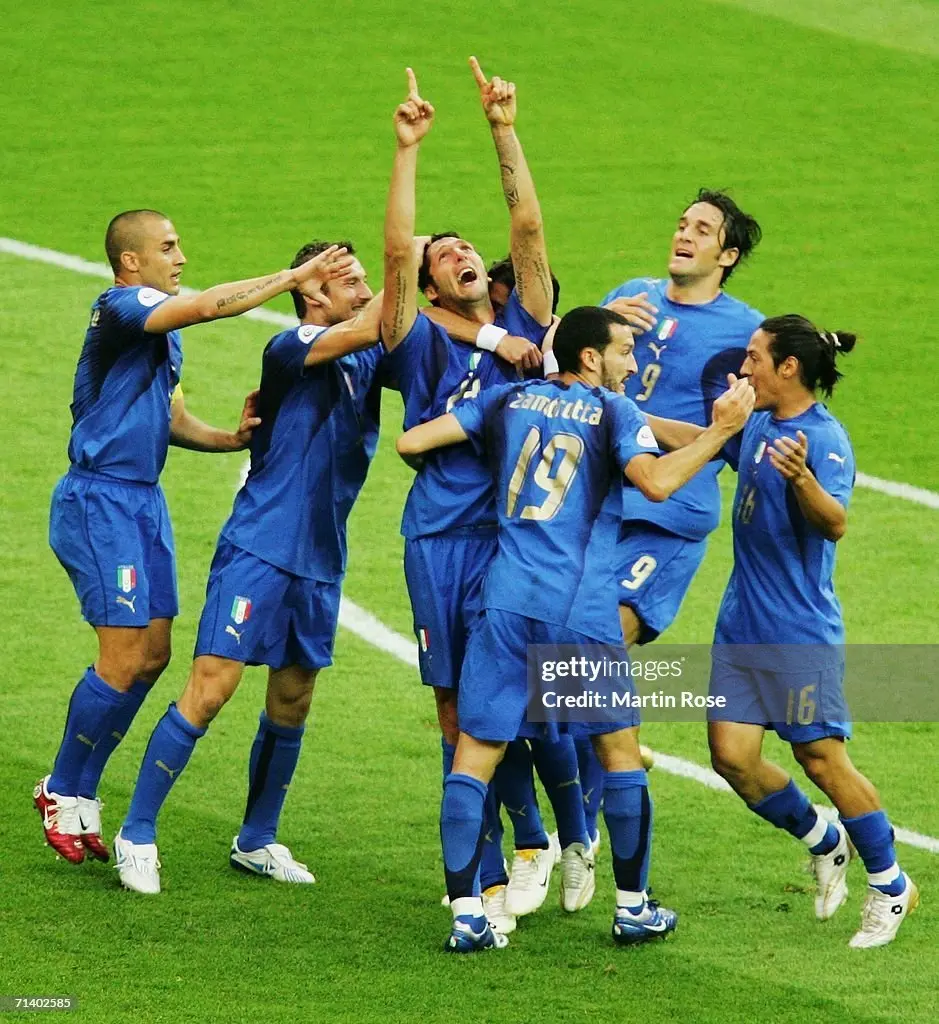 이탈리아 축구 대표팀의 월드컵 토너먼트 마지막 득점자 | mbong.kr 엠봉
