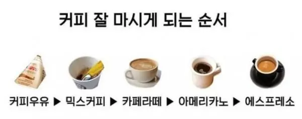 커피 잘 마시게 되는 순서 | mbong.kr 엠봉