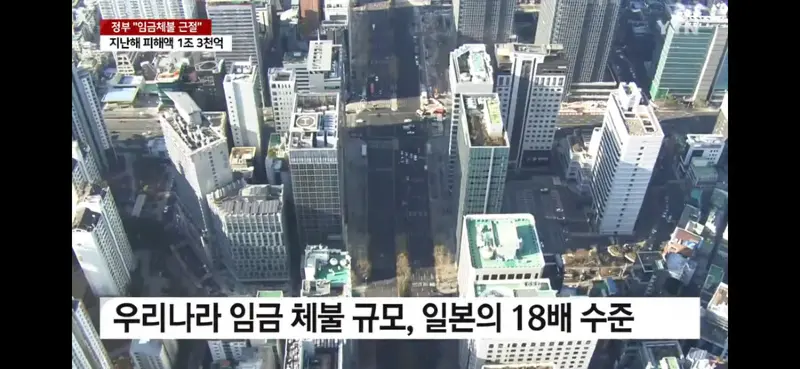 자랑스러운 한국의 임금체불 현황 | mbong.kr 엠봉
