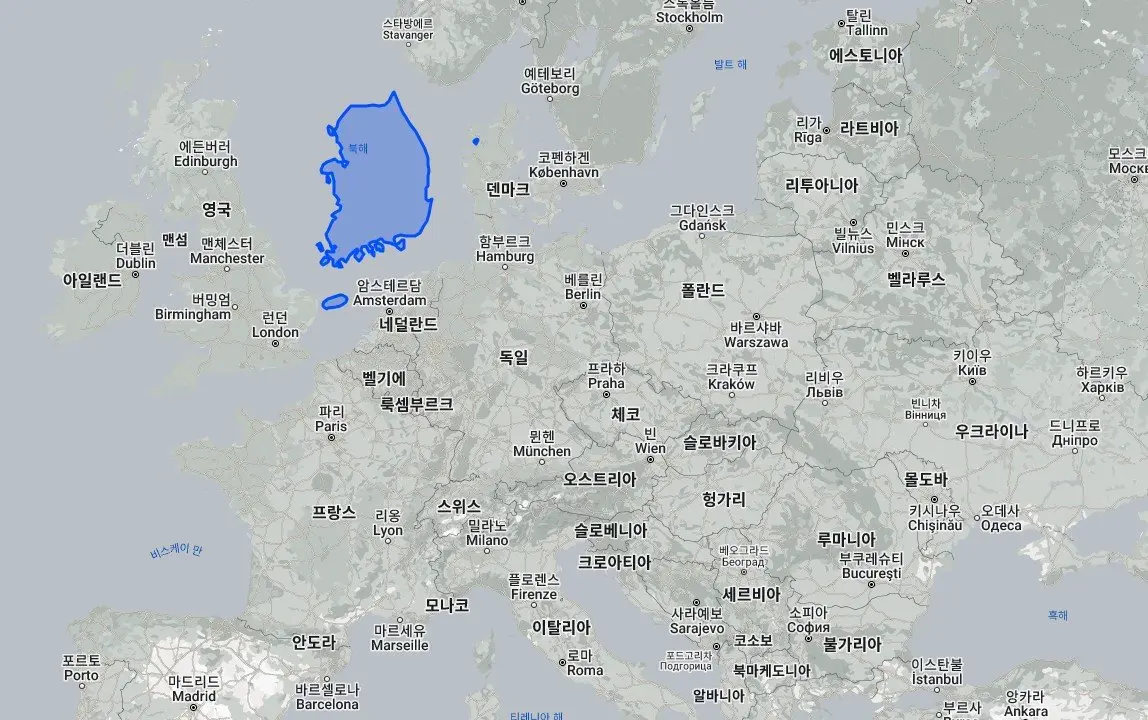 한국은 과연 작은나라일까 | mbong.kr 엠봉