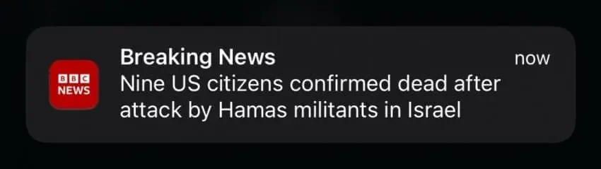 [속보] BBC, 하마스 공격으로 미국인9명 사망확인 | mbong.kr 엠봉