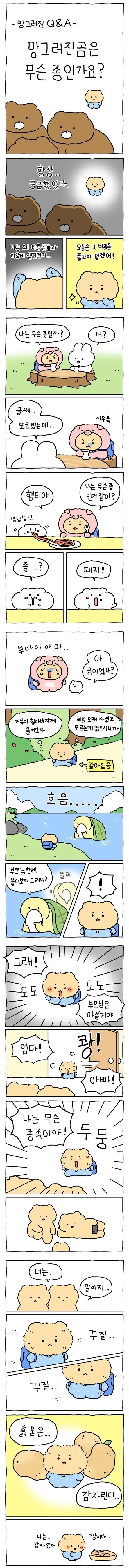 망그러진 곰의 정체.manhwa | mbong.kr 엠봉