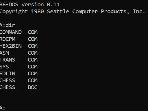 아마도 Microsoft DOS와 Windows의 초기 조상이 인터넷에 막 등장한 것 같습니다. | mbong.kr 엠봉