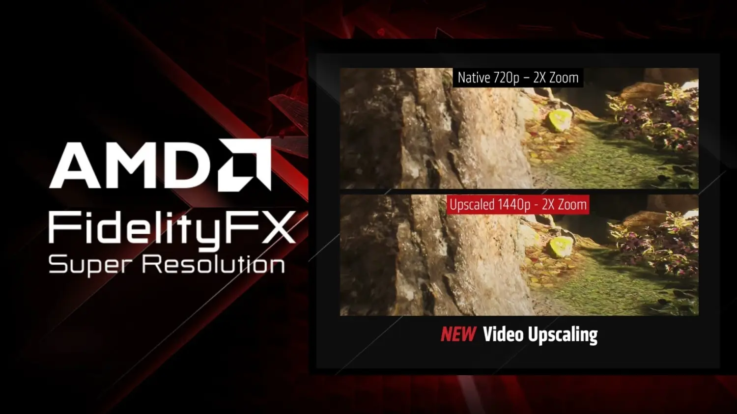 AMD FSR 업스케일링 기술이 YouTube 및 VLC에 등장, Fluid Motion Frames가 1월 24일 공식화 | mbong.kr 엠봉