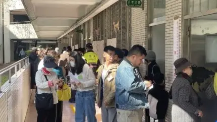 투표소에 시민들 '바글바글'…대만 차기 총통 오늘 발표 | mbong.kr 엠봉