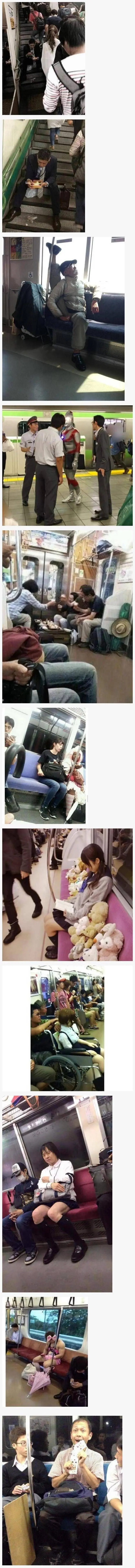 호선 못지않은 일본 지하철 흔한 빌런 모음 | mbong.kr 엠봉