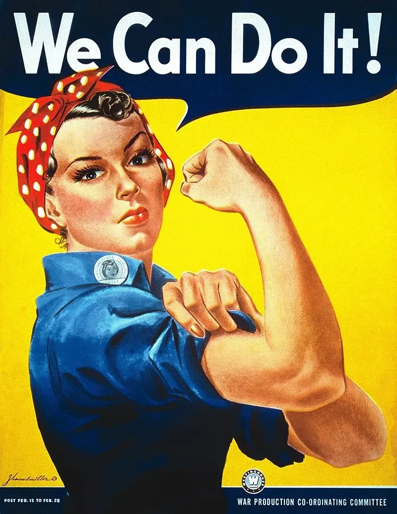 2차 세계 대전 미국. we can do it! | mbong.kr 엠봉
