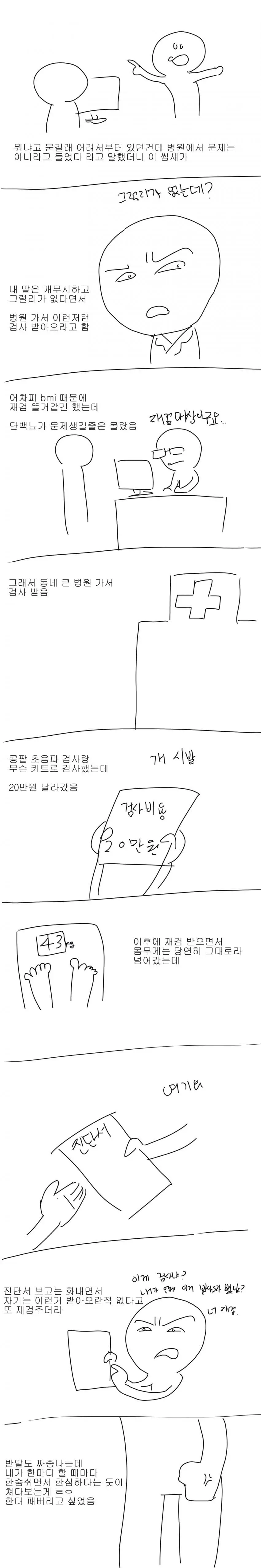 싱글벙글 병무청 신검받는 만화.manwha | mbong.kr 엠봉