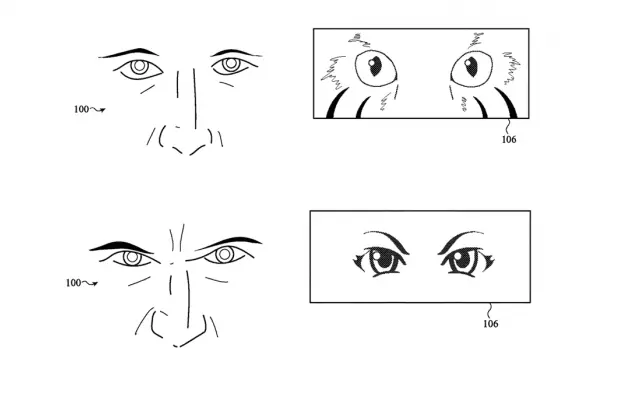 2017년 처음 출원된 Vision Pro EyeSight 특허 구상, 애니메이션 눈부터 아바타까지의 착용자 표현 | mbong.kr 엠봉