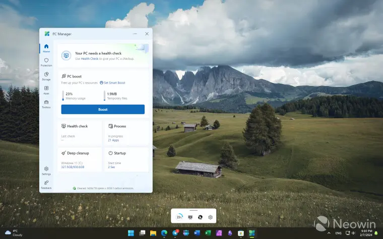 Windows 10 및 11의 성능 향상을 위한 Microsoft의 공식 앱이 스토어에 출시되었습니다 | mbong.kr 엠봉