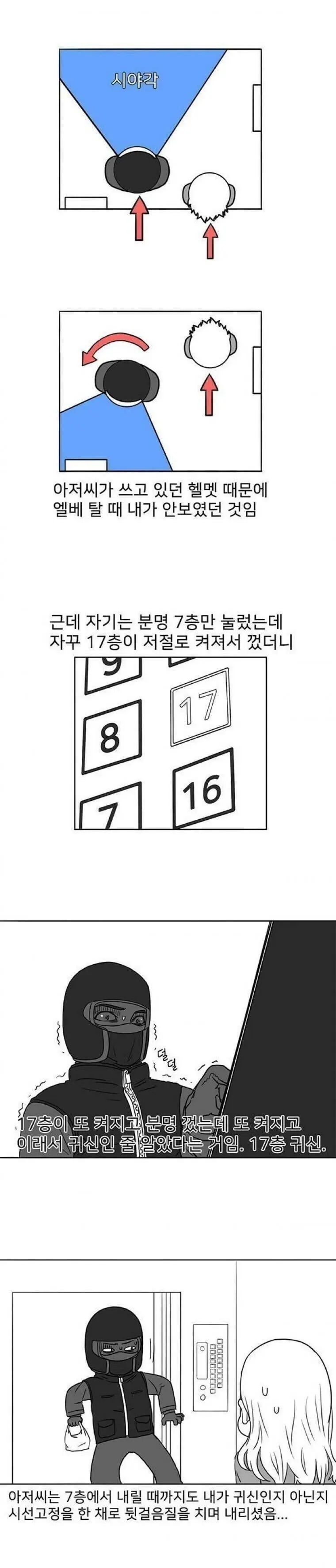 치킨 배달부와 엘베탄 여자 ..JPG | mbong.kr 엠봉