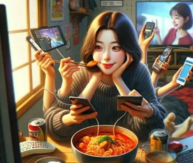 김정은이 배스킨라빈스에? …아이스크림 먹는 모습 '화제' | mbong.kr 엠봉