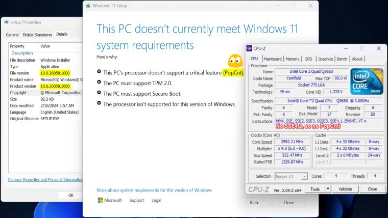 Microsoft는 지원되지 않는 오래된 CPU가 Windows 11 요구 사항을 우회할 수 없는 이유를 확인합니다 | mbong.kr 엠봉