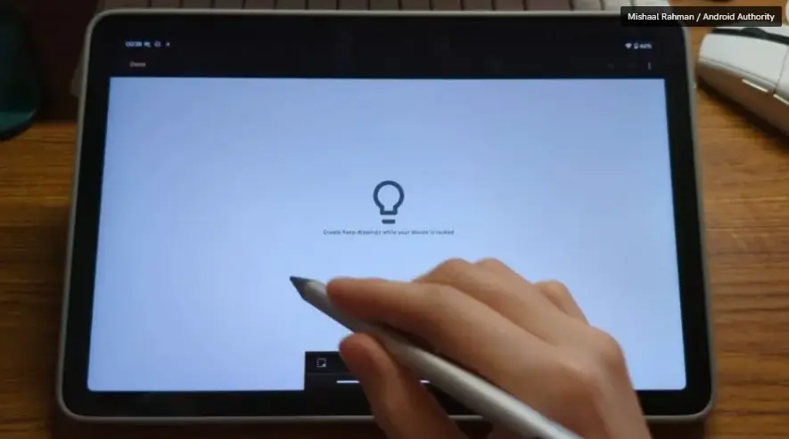 Google Keep, 안드로이드 태블릿 잠금 화면에서 바로 메모 쓰기 기능 준비 | mbong.kr 엠봉