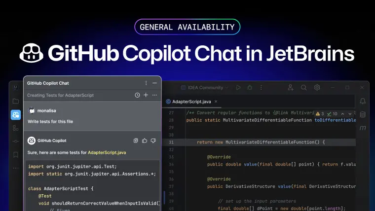 이제 JetBrains IDE에서 GitHub Copilot Chat을 일반적으로 사용할 수 있습니다 | mbong.kr 엠봉