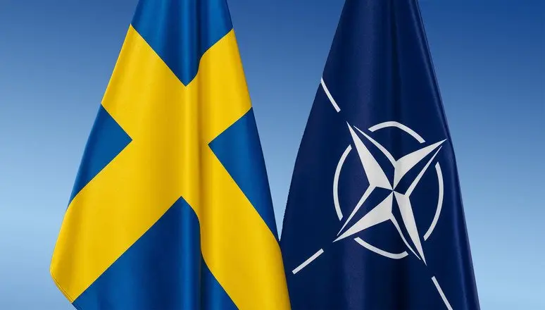 NATO 본부에 스웨덴 국기 게양 | mbong.kr 엠봉