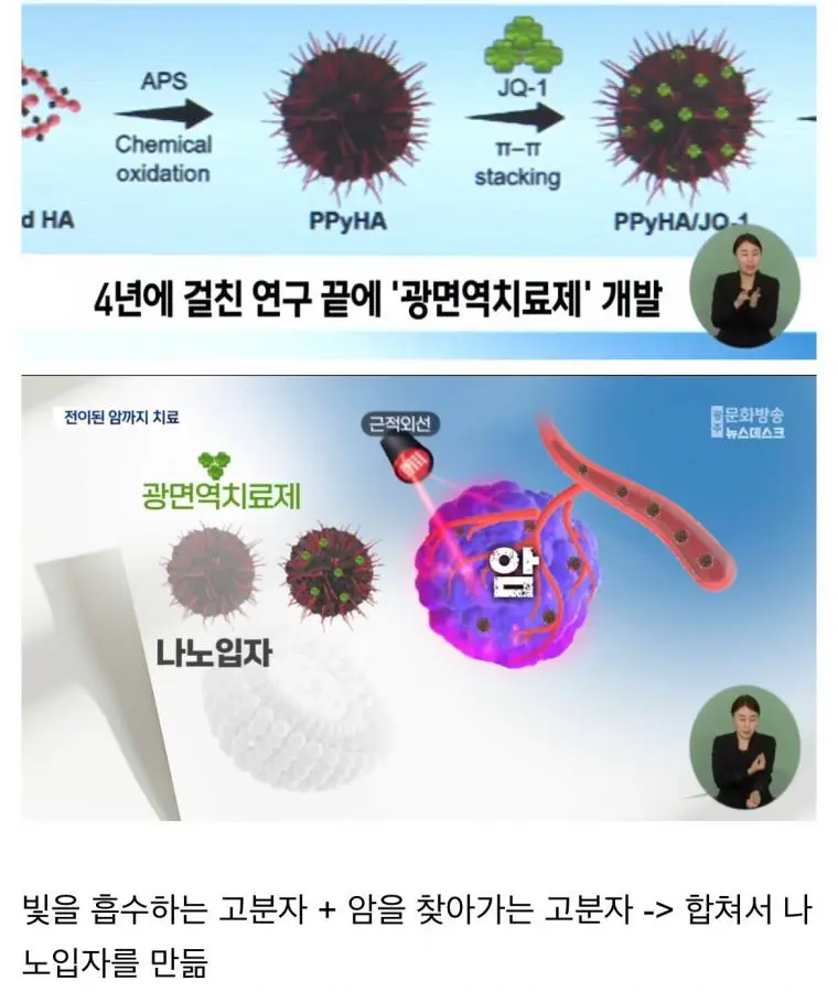 빛으로 암세포 죽이는 광 치료제 개발 성공 | mbong.kr 엠봉