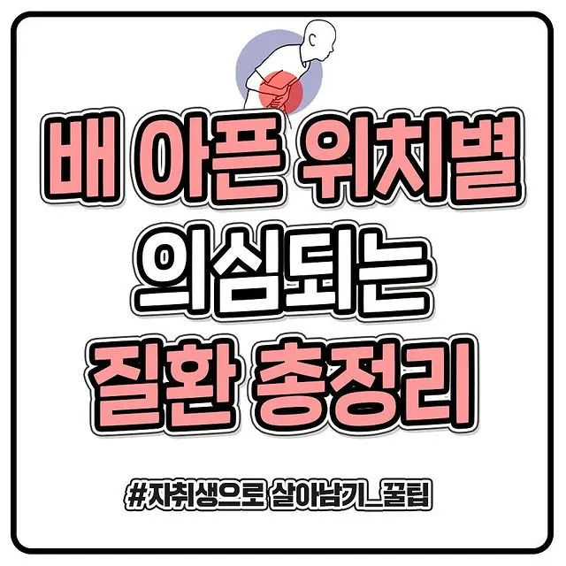 배 아픈 위치별 의심되는 질환 총정리.jpg | mbong.kr 엠봉