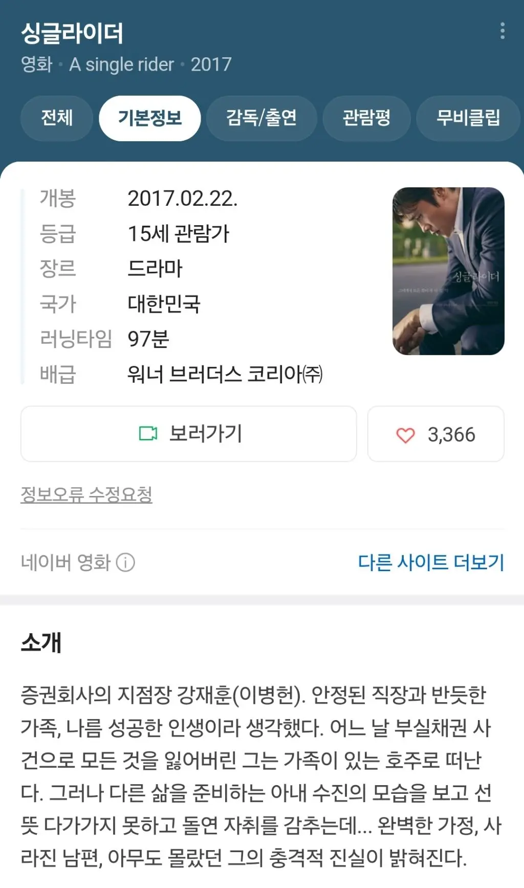 이병헌이 혼자 다하는 영화 | mbong.kr 엠봉