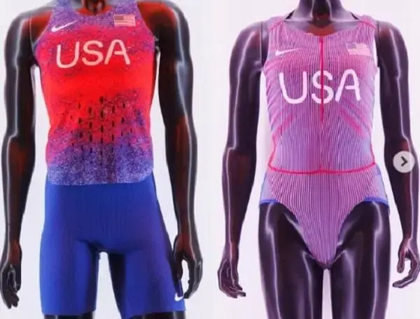 너무 야하다고 논란중인 파리올림픽 미국 육상대표팀 유니폼 | mbong.kr 엠봉