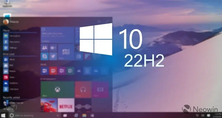 Micosoft 계정 알림은 Windows 10 22H2 Release Preview 빌드 19045.4353의 일부입니다 | mbong.kr 엠봉