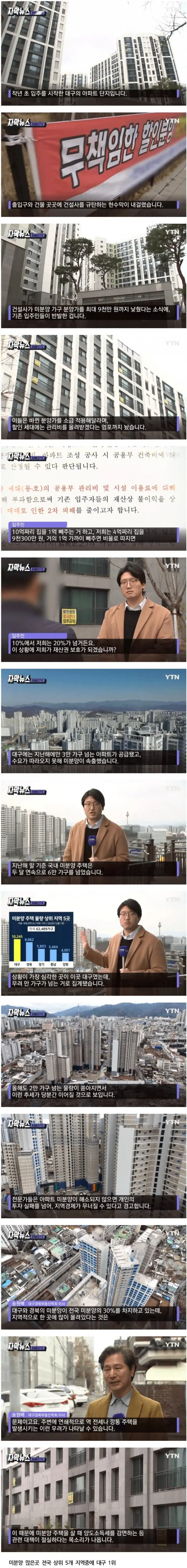 아파트 미분양이 엄청 심각한 지역 | mbong.kr 엠봉
