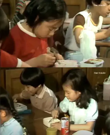 84년 국민학교 점심시간 모습 | mbong.kr 엠봉