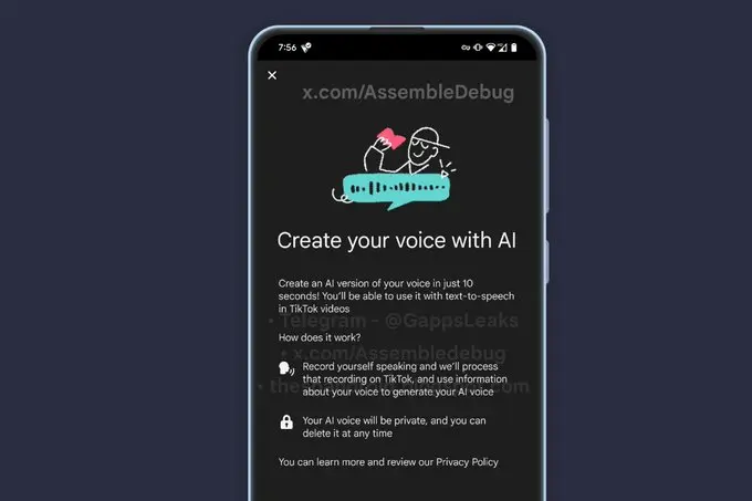 Tiktok은 자사 앱에 AI 음성 복제 기능을 준비 중인 것으로 알려졌습니다 | mbong.kr 엠봉