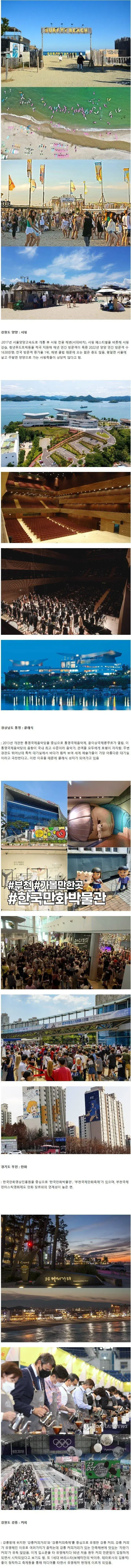 서울 외 지역 특성화 성공 사례들 | mbong.kr 엠봉