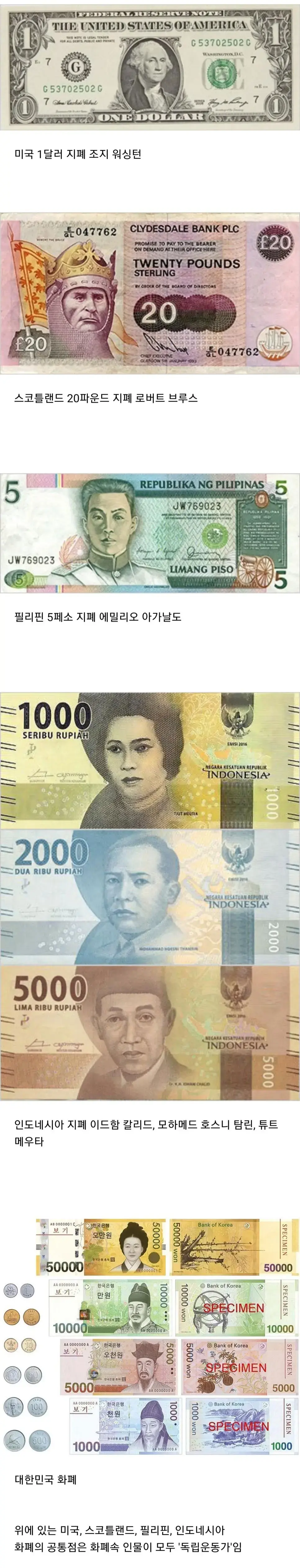 일부 외국인들도 의아해한다는 대한민국 화폐의 이상한점 | mbong.kr 엠봉