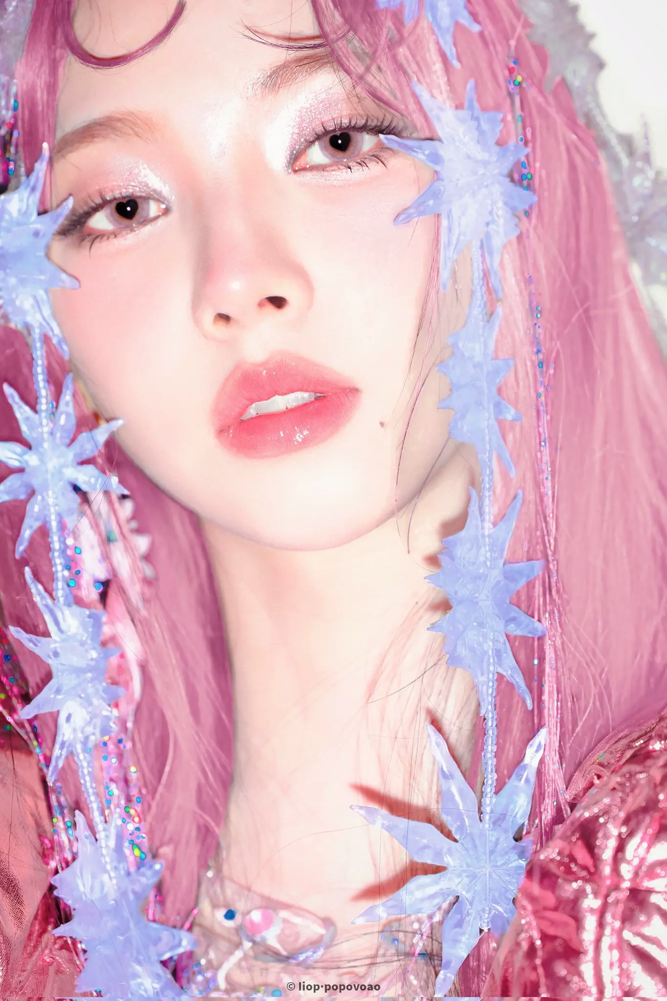 핑크머리 카리나 | mbong.kr 엠봉
