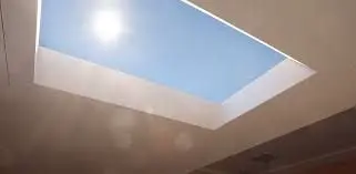 인공 햇빛과 파란 하늘을 구현한 가짜 창문 | mbong.kr 엠봉