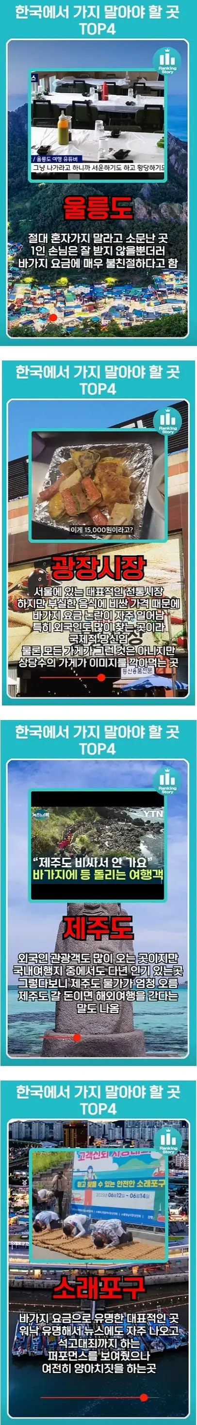 한국에서 가지 말아야 할 곳 TOP | mbong.kr 엠봉