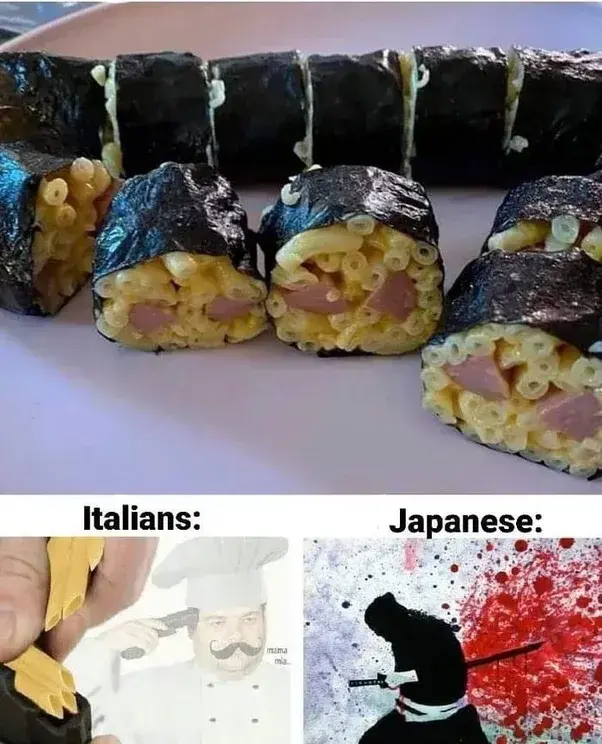 이탈리아인과 일본인들이 발작하게 만들 수 있는 음식 | mbong.kr 엠봉