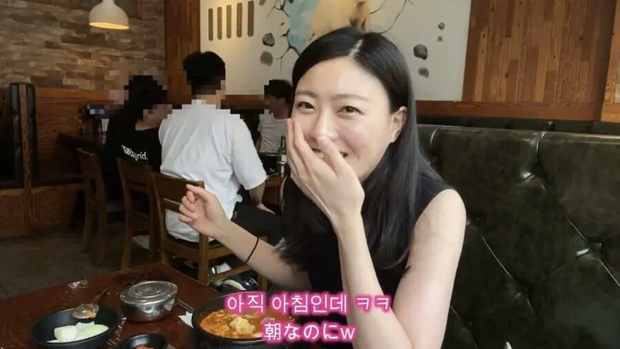 순대국 처음먹어봤다는 일본 누나가 깜짝 놀란 이유 | mbong.kr 엠봉