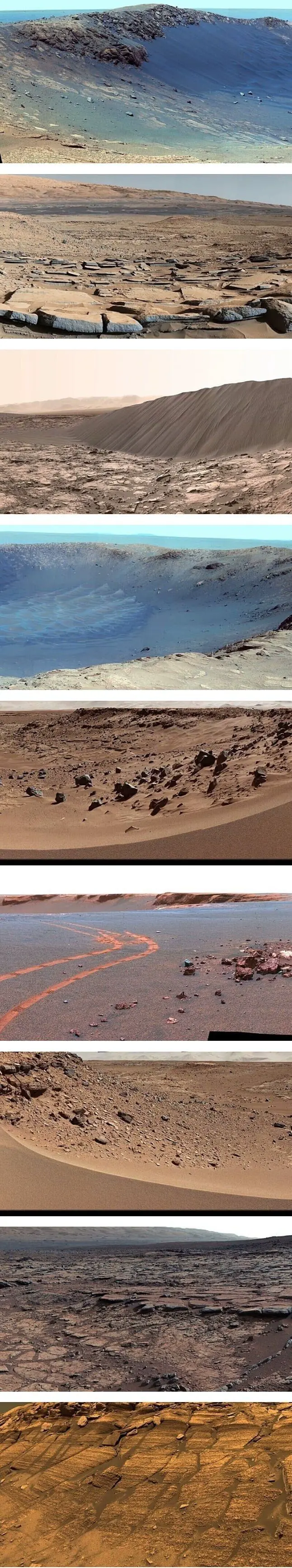 나사에서 최초로 공개한 진짜 화성 사진 | mbong.kr 엠봉