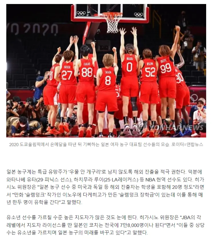 일본농구가 한국처럼 농구강국이 되길 바래서 슬램덩크를 그렸다는 이노우에 타케히코.jpg | mbong.kr 엠봉