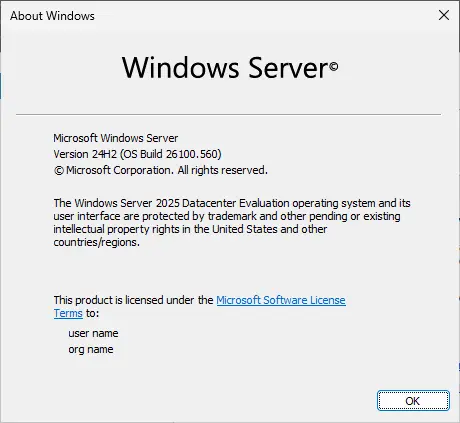 KB5037783: Microsoft는 곧 Windows Server 2025 평가 ISO를 공식적으로 공개할 수 있습니다 | mbong.kr 엠봉