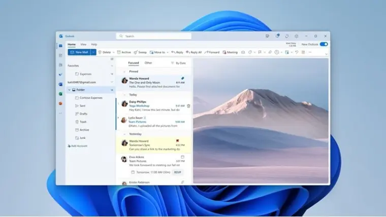 Microsoft는 이제 6월 말에 새로운 Outlook Windows 앱에 오프라인 기능을 추가할 계획입니다 | mbong.kr 엠봉