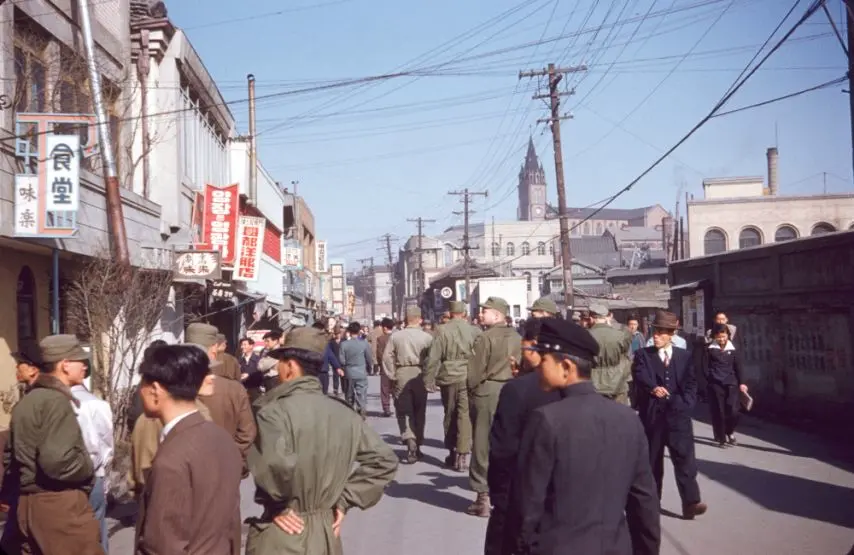 6.25당시 미군이 촬영한 한국의 길거리모습. | mbong.kr 엠봉