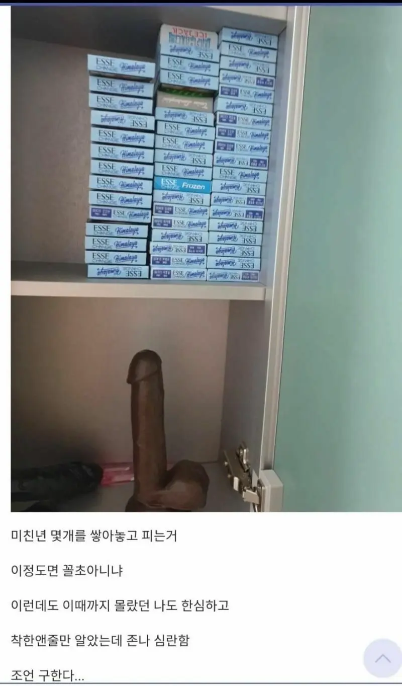 여동생방에서 담배 발견한 오빠 | mbong.kr 엠봉