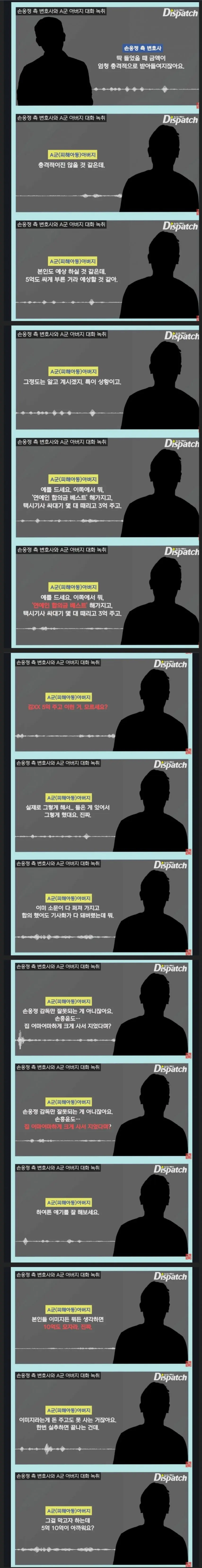 손흥민 형 폭행 피해자 부모, 합의금 10억으로 결정 | mbong.kr 엠봉