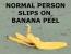 싱글벙글 바나나 밟고 미끄러지는 4가지 유형.gif