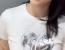 케플러 김채현 하트가 그려진 흰 크롭티 은근히 묵직한 가슴 라인