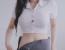 쭈디 스쿨룩 느낌 백옥팬티 룩북 터질 듯한 가슴 단추