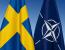 NATO 본부에 스웨덴 국기 게양