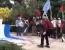 [정정] 이스라엘 국기 태우다 자신에게 불 붙은 팔레스타인 지지자