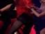 트와이스 사나 섹시한 빨간 시스루 검스 허벅지 콘서트 무대