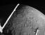 베피콜롬보가 수성을 근접비행하며 촬영한 사진.